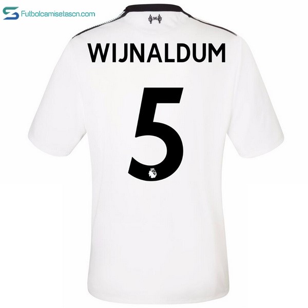 Camiseta Liverpool 2ª Wijnaldum 2017/18